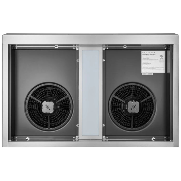 Hotte de cuisinière sous l'armoire Hauslane avec conduit - UC-PS60SS-30