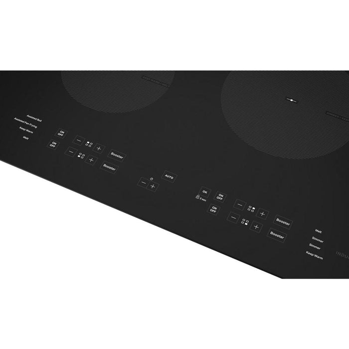 Surface de cuisson à induction Whirlpool de 24 po à 4 éléments - noire - UCIG245KBL