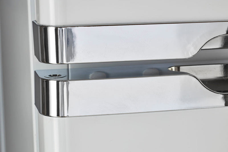 Réfrigérateur gaz propane Classic Rétro hors réseau par Unique 14 pi3 avec moniteur de CO - UGP-14C CR CM W