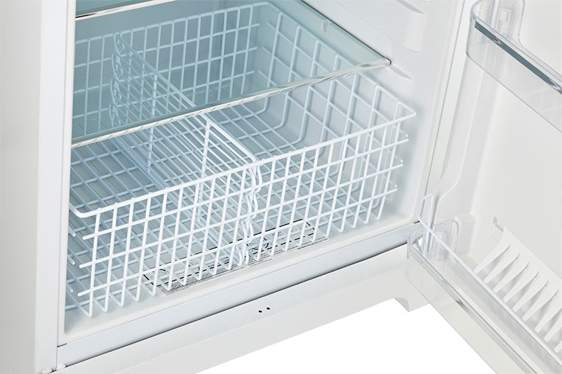 Réfrigérateur gaz propane Classic Rétro hors réseau par Unique 14 pi3 avec moniteur de CO - UGP-14C CR CM W