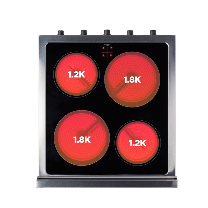 Cuisinière électrique Prestige par Unique de 20 po à convection - UGP-20V EC S/S