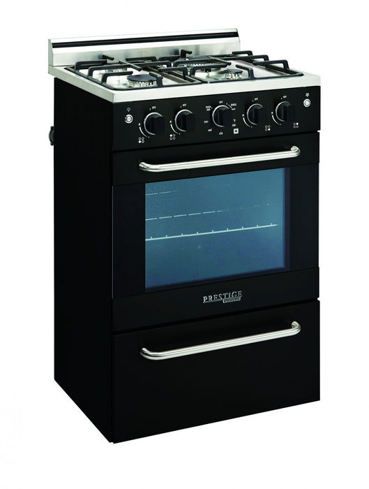 Cuisinière à gaz Prestige par Unique de 20 po à convection - UGP-20V PC1 B