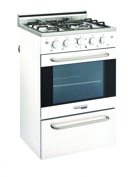 Cuisinière à gaz Prestige par Unique de 20 po à convection - UGP-20V PC1 W