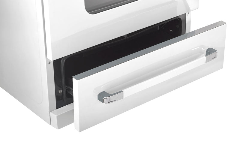 Cuisinière à gaz Classic Rétro par Unique de 30 po à convection - UGP-30CR W