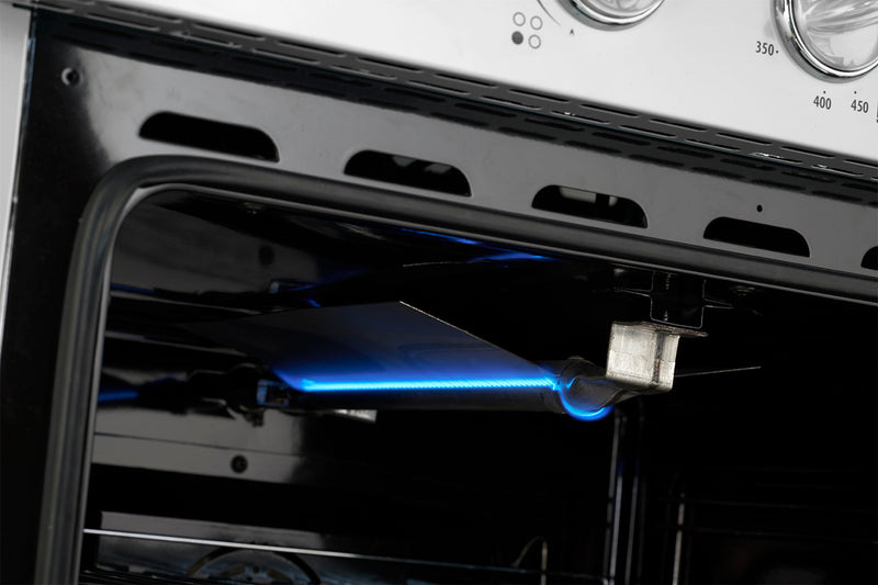 Cuisinière à gaz Classic Rétro par Unique de 30 po à convection - UGP-30CR W