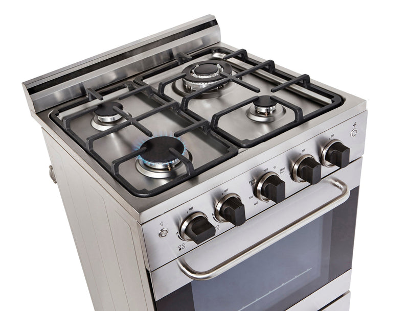 Cuisinière à gaz Prestige par Unique de 20 po à convection - UGP-20V PC1 S/S 