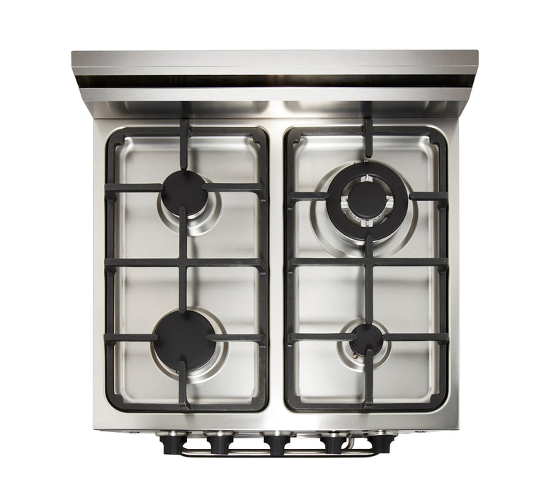 Cuisinière à gaz Prestige par Unique de 24 po à convection - UGP-24V PC1 S/S