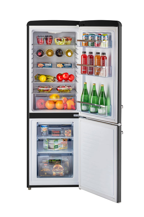 Réfrigérateur Classic Rétro par Unique de 7 pi³ à congélateur inférieur - UGP-215L B AC