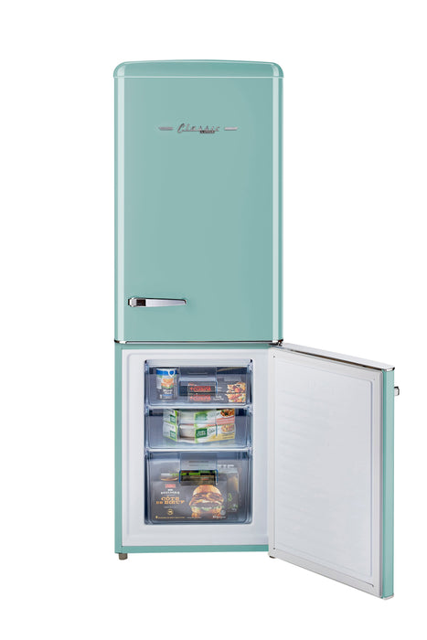 Réfrigérateur Classic Rétro par Unique de 7 pi³ à congélateur inférieur - UGP-215L T AC