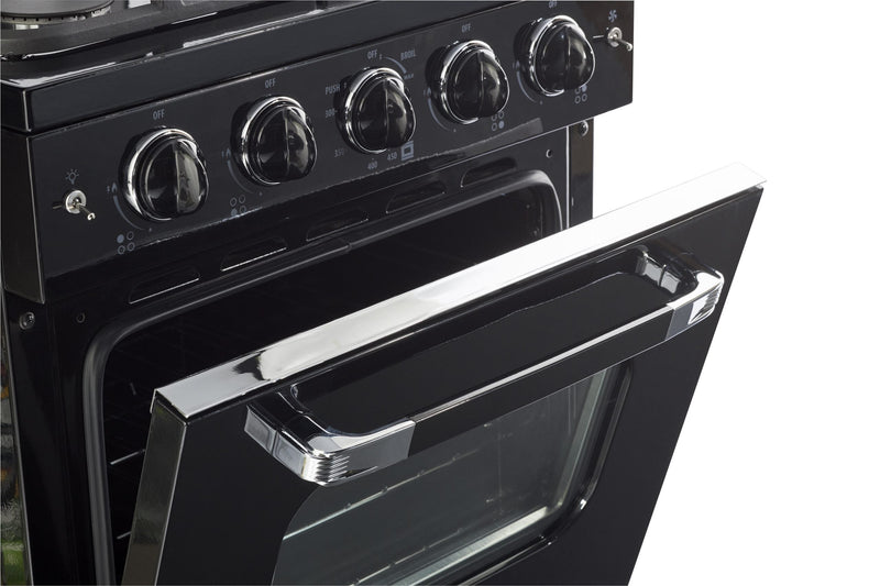 Cuisinière à gaz Classic Rétro par Unique de 24 po à convection - UGP-24CR B