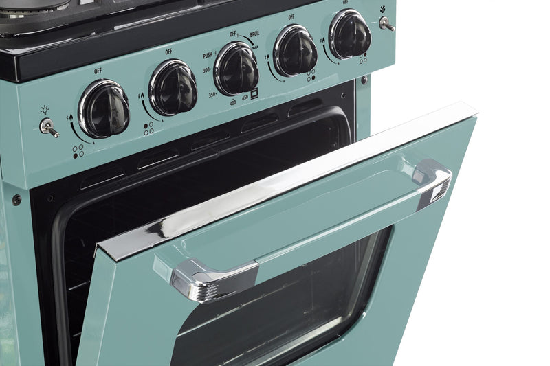 Cuisinière à gaz Classic Rétro par Unique de 24 po à convection - UGP-24CR T