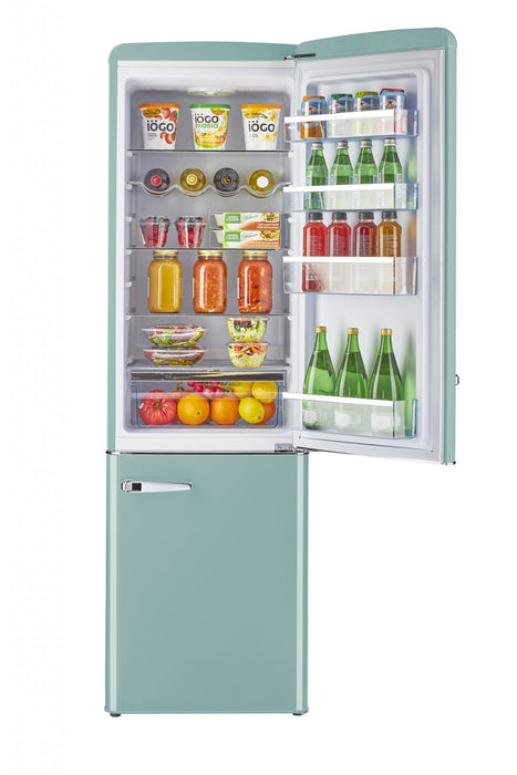 Réfrigérateur Classic Rétro par Unique de 9 pi³ à congélateur inférieur - UGP-275L T AC