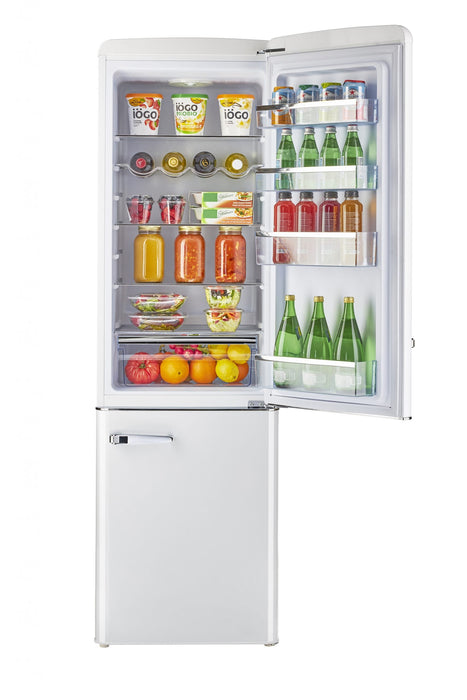 Réfrigérateur Classic Rétro par Unique de 9 pi³ à congélateur inférieur - UGP-275L W AC