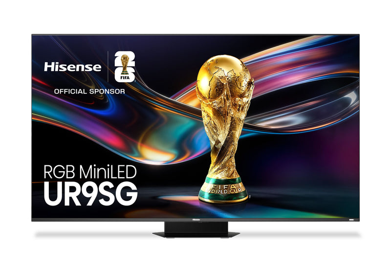 Téléviseur QLED Hisense de 85 po avec technologie RGB Mini DEL (85UR9SG) - modèle 2026 