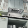 Hotte de cuisinière encastrée personnalisée GE de 20 po - UVC7300SLSS