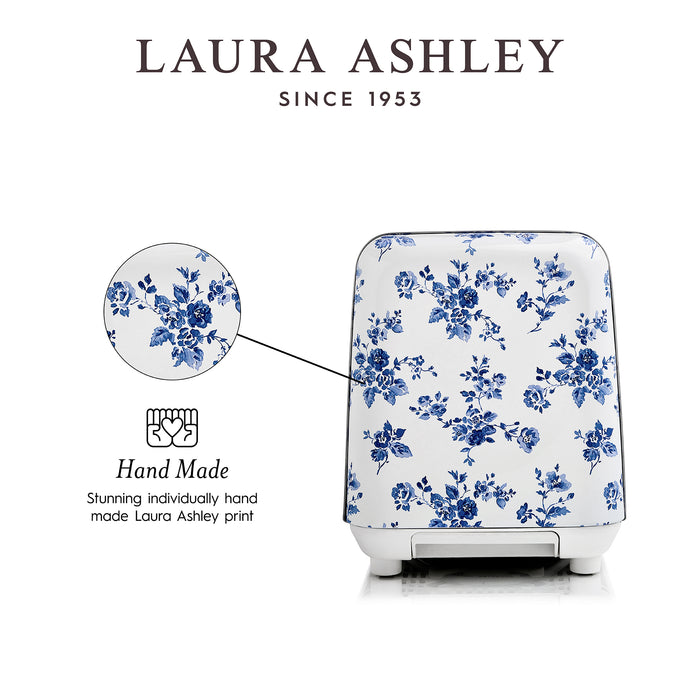 Grille-pain Laura Ashley à 2 tranches en acier inoxydable, rosier de Chine - VQ-SBT582-LACR-CA