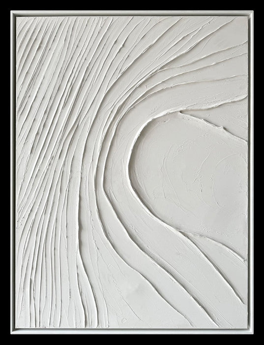 Œuvre d’art murale Infinite peinte à la main à texture épaisse - 36 po x 48 po