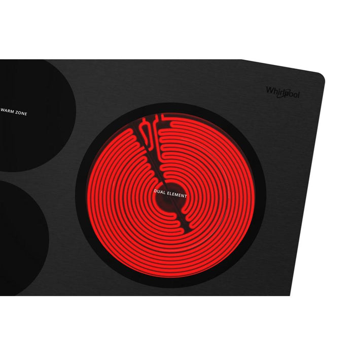 Surface de cuisson électrique Whirlpool de 36 po à 5 éléments - acier inoxydable - WCE97US6KS