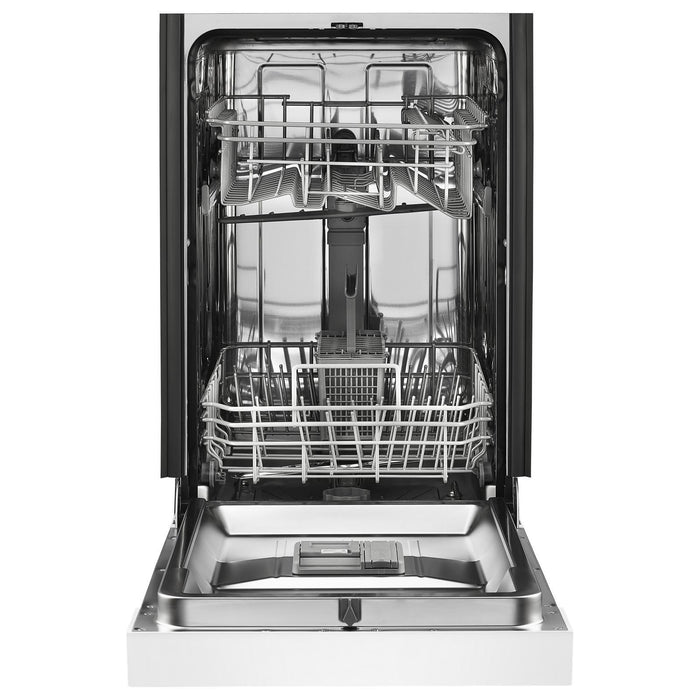 Lave-vaisselle encastré Whirlpool de 18 po et de 50 dBA avec commandes à l’avant - blanc - WDPS5118PW