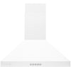 Hotte de cuisinière murale convertible Hauslane Pro de 30 po blanc mat - WM-530WHT-30P