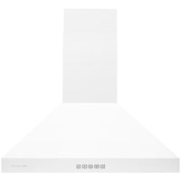 Hotte de cuisinière murale convertible Hauslane Pro de 30 po blanc mat - WM-530WHT-30P