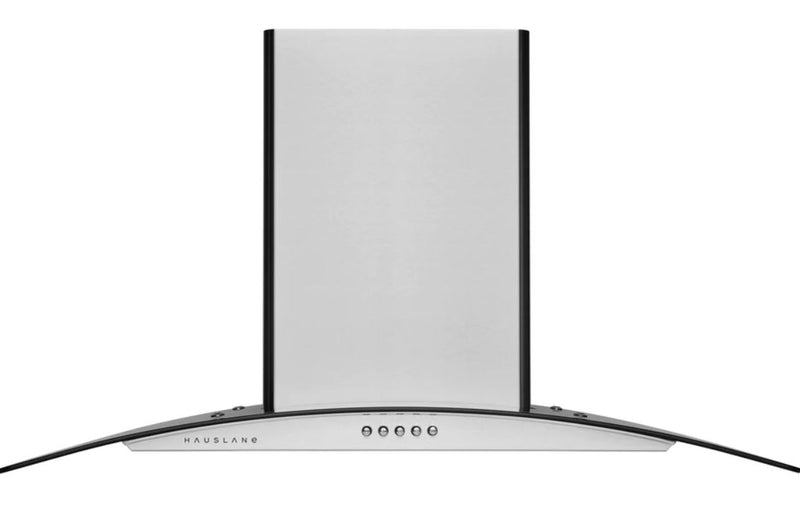 Hotte de cuisinière murale Hauslane de 30 po de style auvent en verre - WM-600SS-30