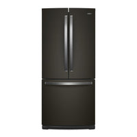  Réfrigérateur Whirlpool de 20 pi³ et de 30 po à portes françaises - acier inoxydable noir - WRF560SM…