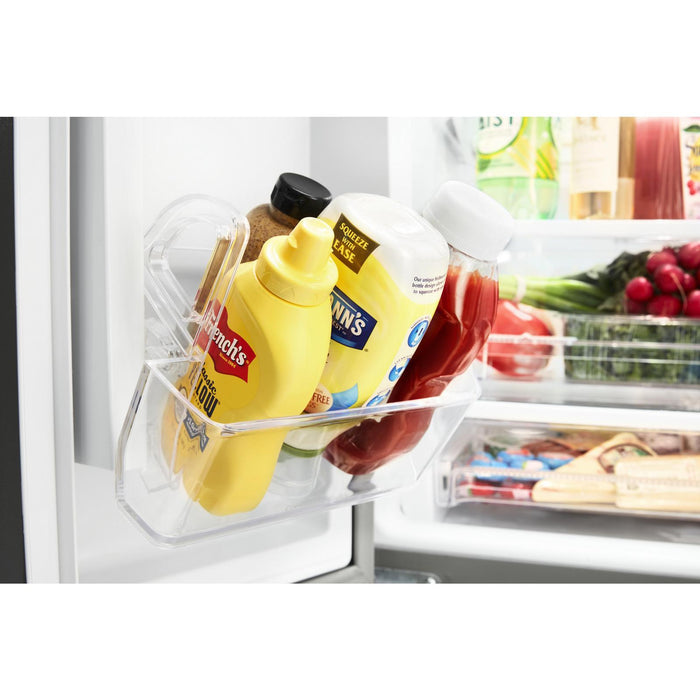 Réfrigérateur Whirlpool de 20 pi³ et de 30 po à portes françaises - acier inoxydable noir - WRF560SMHV