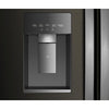 Whirlpool 36” 23.4 Cu. Ft. French Door Refrigerator – Black Stainless Steel - WRFC7036RV | Réfrigérateur Whirlpool à portes françaises, 23,4 pi³, 36 po de largeur, profondeur de comptoir réelle – Acier inoxydable Noir – WRFC7036RV