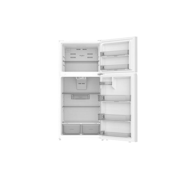 Réfrigérateur Whirlpool de 18 pi³ à congélateur supérieur - blanc - WRTX4418TW
