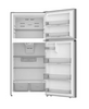 Whirlpool 18 Cu. Ft. Top Freezer Refrigerator - Stainless Steel - WRTX4418TZ | Réfrigérateur Whirlpool de 18 pi3 à congélateur supérieur - acier inoxydable - WRTX4418TZ