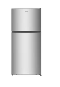  Réfrigérateur Whirlpool de 18 pi3 à congélateur supérieur - acier inoxydable - WRTX4418TZ