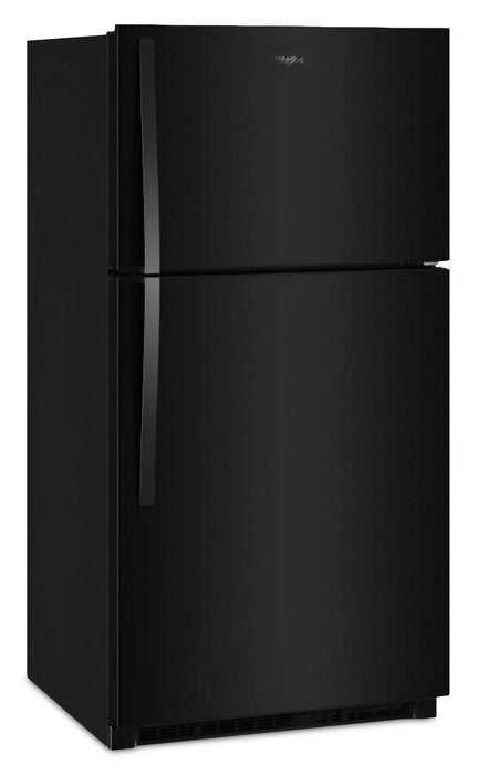 Réfrigérateur Whirlpool de 21 pi³ et de 32,8 po à congélateur supérieur - noir - WRTX7421TB
