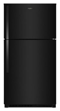  Réfrigérateur Whirlpool de 21 pi³ et de 32,8 po à congélateur supérieur - noir - WRTX7421TB
