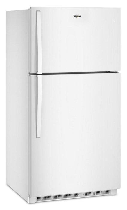 Réfrigérateur Whirlpool de 21 pi³ et de 32,8 po à congélateur supérieur - blanc - WRTX7421TW