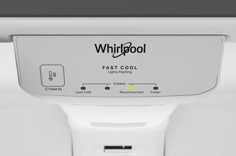 Réfrigérateur Whirlpool de 21 pi³ et de 32,8 po à congélateur supérieur - acier inoxydable résistant aux traces de doigts - WRTX7421TZ