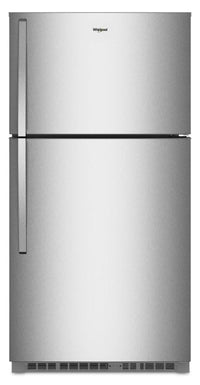  Réfrigérateur Whirlpool de 21 pi³ et de 32,8 po à congélateur supérieur - acier inoxydable résistant aux traces de doigts - WRTX7421TZ