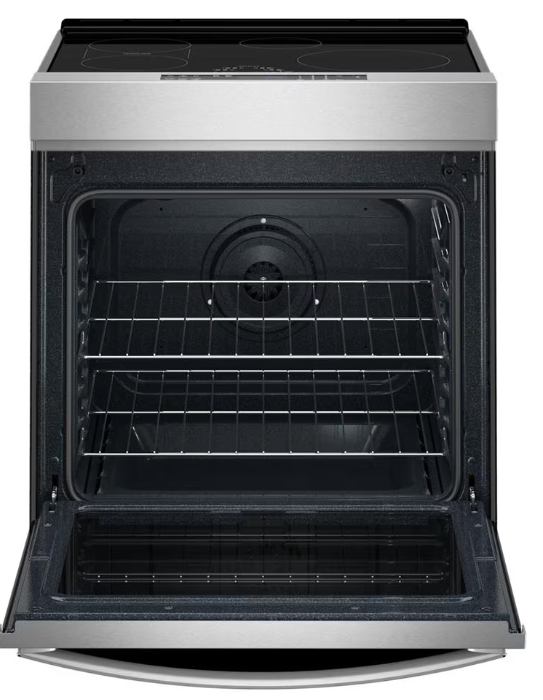 Cuisinière à induction encastrée Whirlpool de 30 po avec technologie de convection véritable - acier inoxydable - WSIS5030TZ