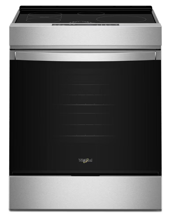 Cuisinière à induction encastrée Whirlpool de 30 po avec technologie de convection véritable - acier inoxydable - WSIS5030TZ