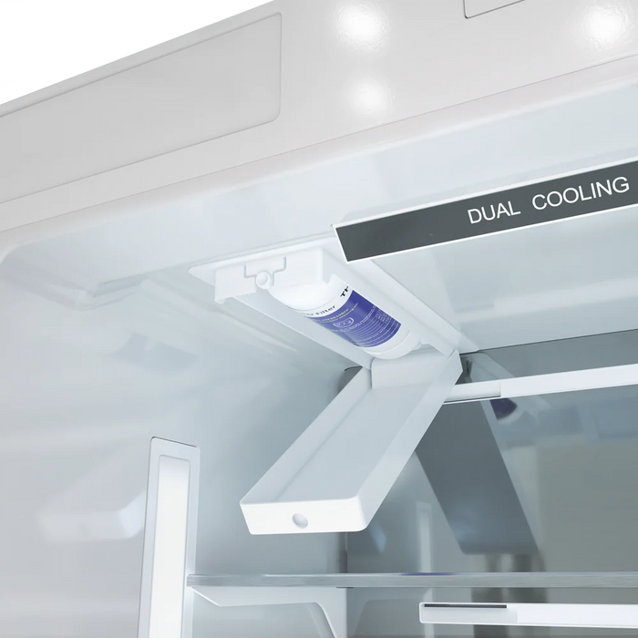 Réfrigérateur encastré Thor Kitchen de 30 po à congélateur inférieur et à panneau personnalisable - XRF3016BBP