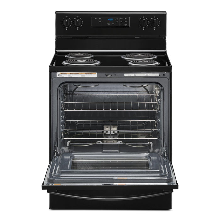 Cuisinière électrique Whirlpool de 4,8 pi³ - noire - YWFC150M0JB