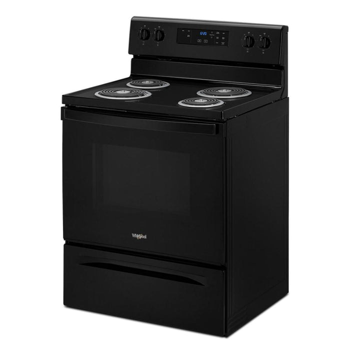 Cuisinière électrique Whirlpool de 4,8 pi³ - noire - YWFC150M0JB