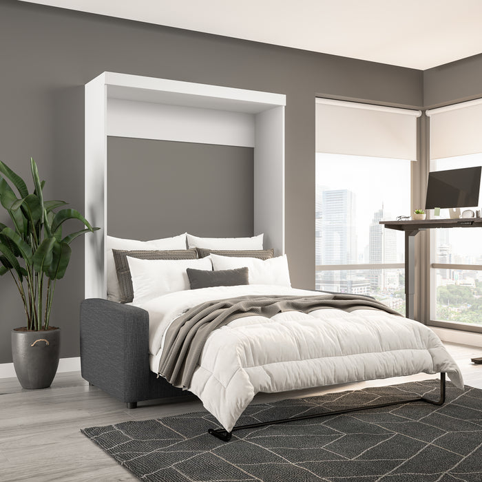 Lit escamotable Pur de Bestar avec sofa - blanc