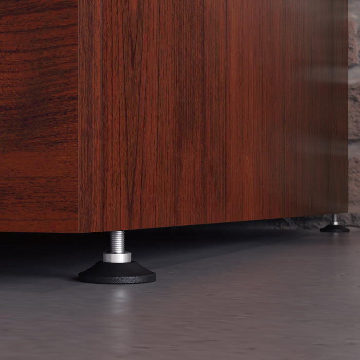 Armoire de rangement Affirm de 35,43 po de qualité commerciale - cerisier classique