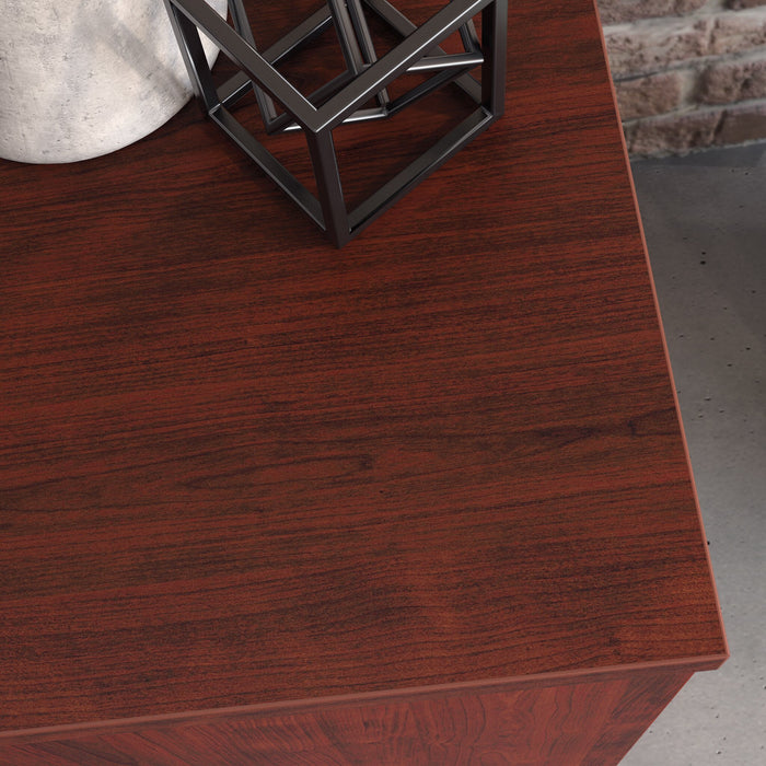 Armoire de rangement Affirm de 35,43 po de qualité commerciale - cerisier classique