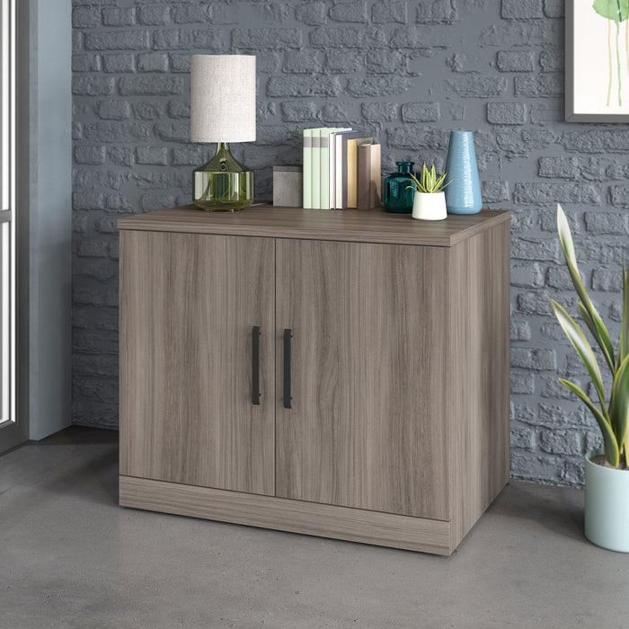 Armoire de rangement Affirm de 35,43 po de qualité commerciale - orme Hudson