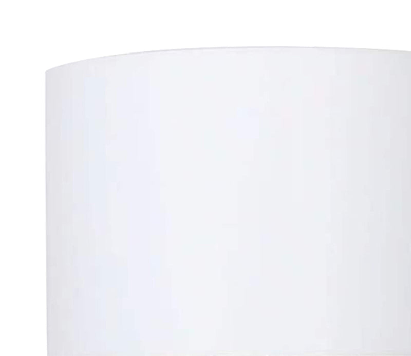 Lampe à pied Alban de Kort & Co. de 26 po noire avec recharge USB et table d’appoint intégrée