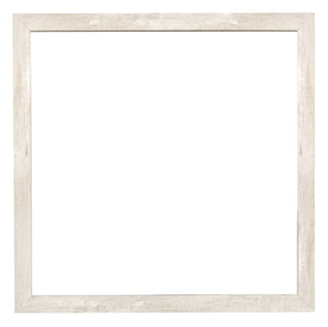 Miroir de commode de chambre à coucher Arbor - bois de grève blanc