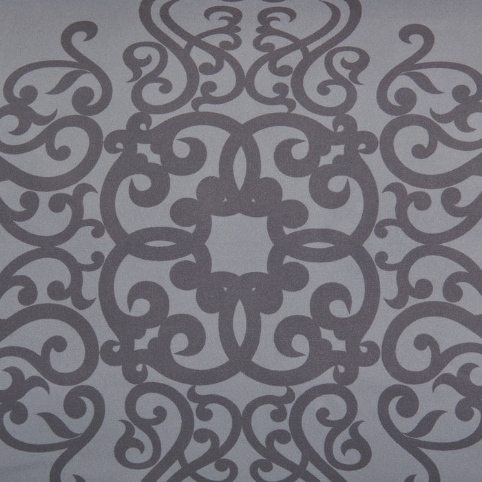 Ensemble d'édredon Arista 4 pièces pour très grand lit - gris