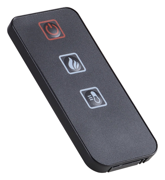 Meuble pour téléviseur rustique Asher de 60 po avec foyer électrique, rangement et système de gestion des câbles pour téléviseurs jusqu’à 65 po - chêne brun